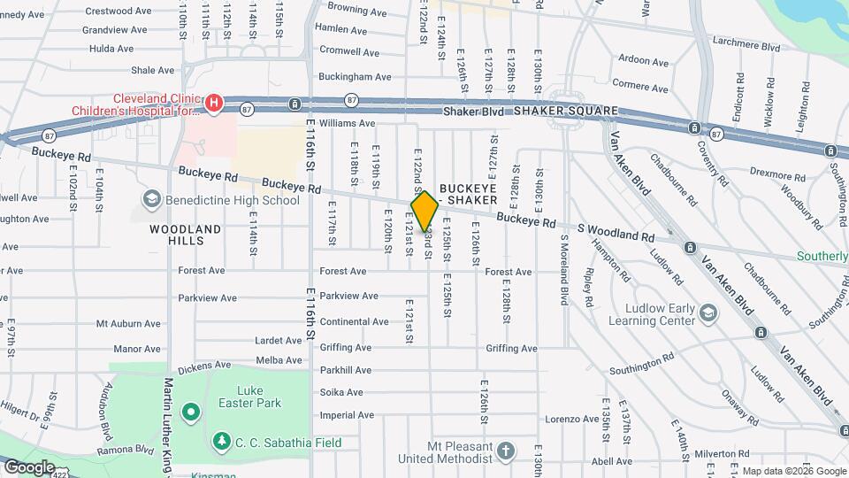 2926 E 123rd St Map and Location Details