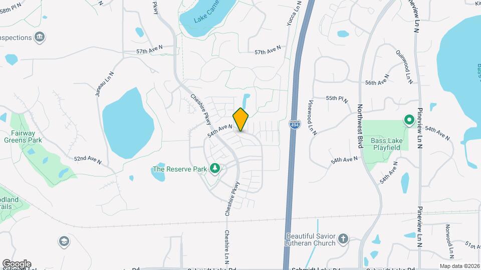 13779 54th Ave N Map and Location Details