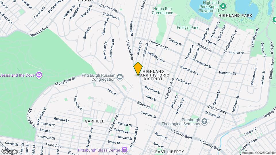 755 Chislett St Map and Location Details