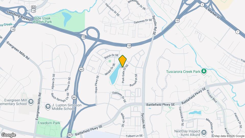 211 Park Gate Dr SE Map and Location Details