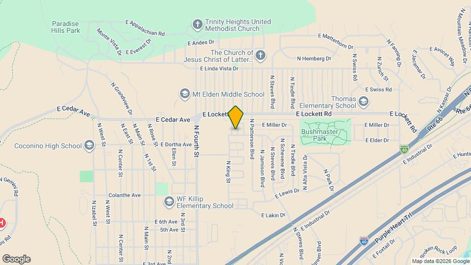 3103 N Connor St Map and Location Details