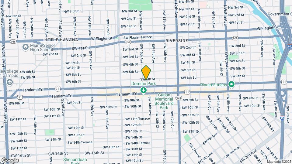 1450 SW 6th St Map and Location Details