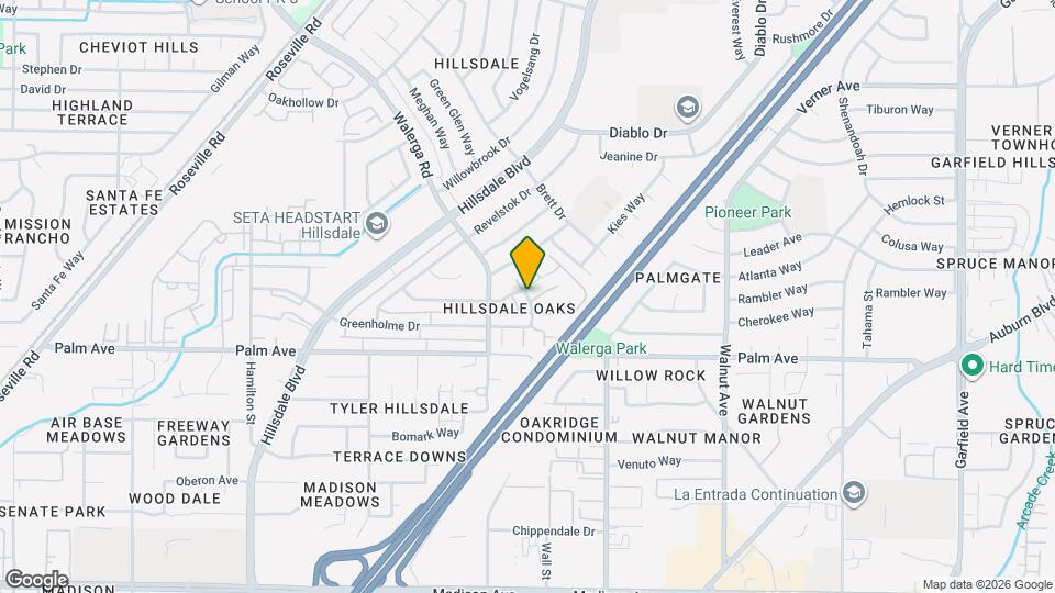 4710 Hayford Way Map and Location Details