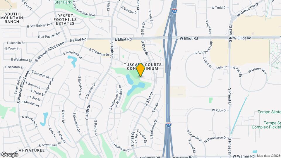 5001 E Mesquite Wood Ct Map and Location Details