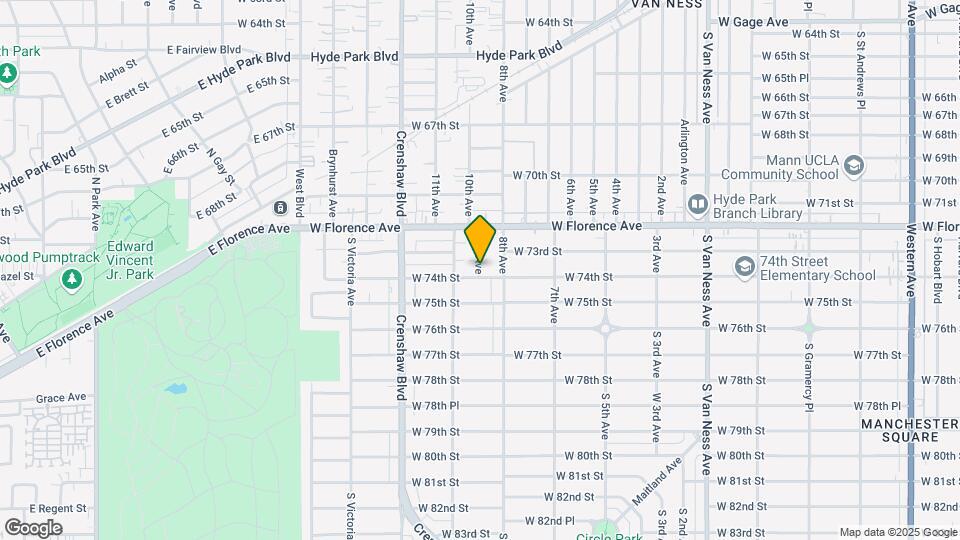 7318 9th Ave Map and Location Details