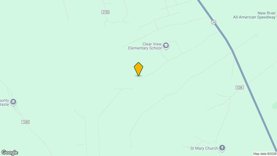 254 Clear View School Rd Mapa y Detalles de la Ubicación