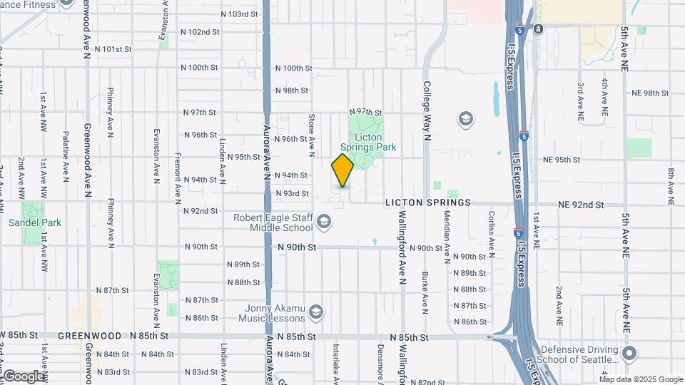 9211 Ashworth Ave N Map and Location Details