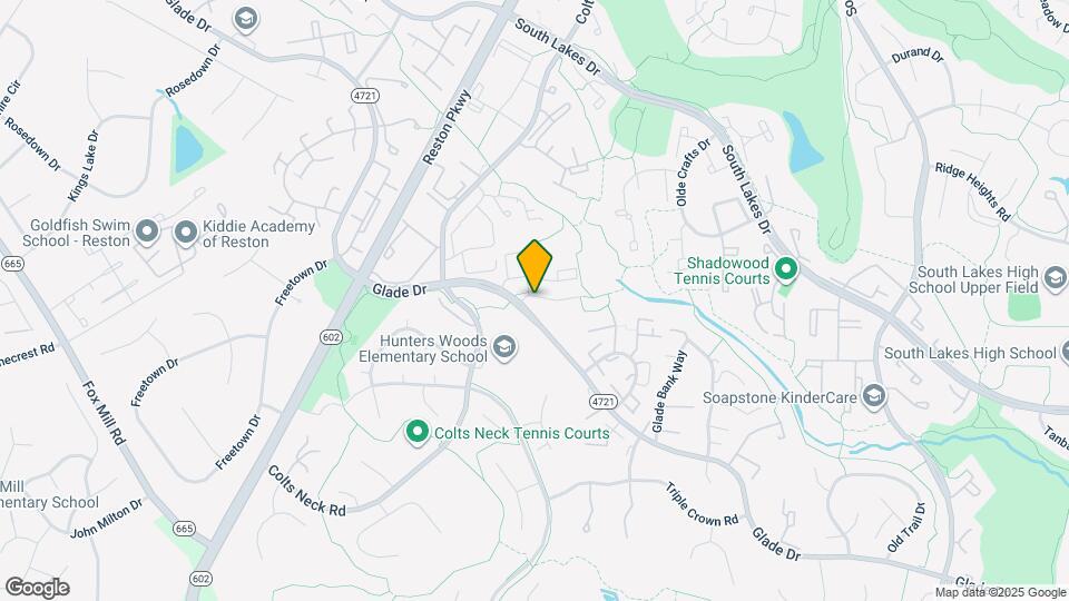 11843 Shire Ct, Unit 11843 Shire Ct. 1A Reston Map and Location Details