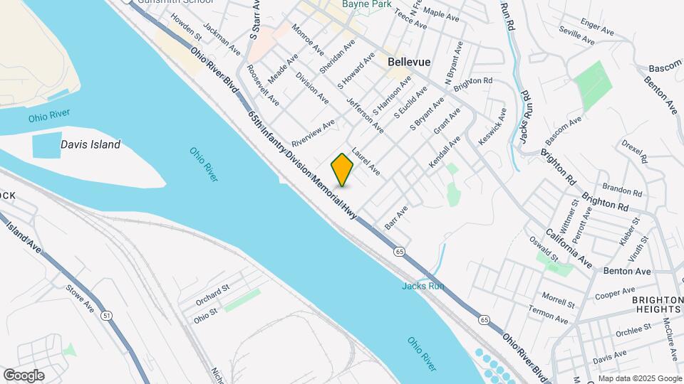 245 Shiloh Ave, Unit Apartment 1 Mapa y Detalles de la Ubicación