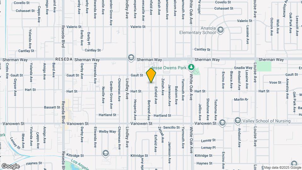 7020 Bertrand Ave Map and Location Details