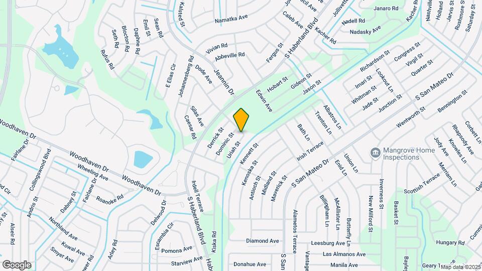 3717 Uriah St Map and Location Details
