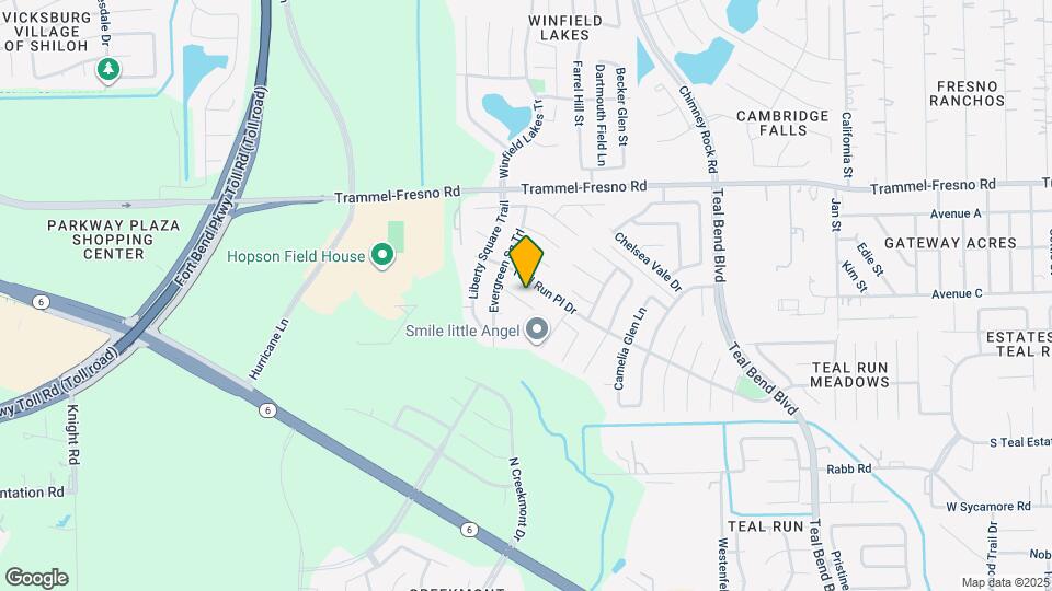 2418 Orchard Run Way Map and Location Details