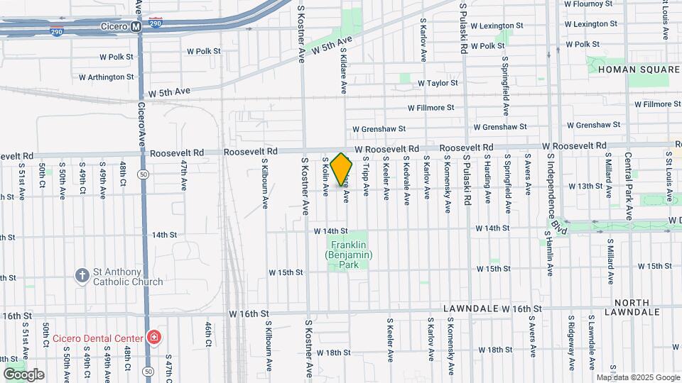 1300 S Kildare Ave Map and Location Details