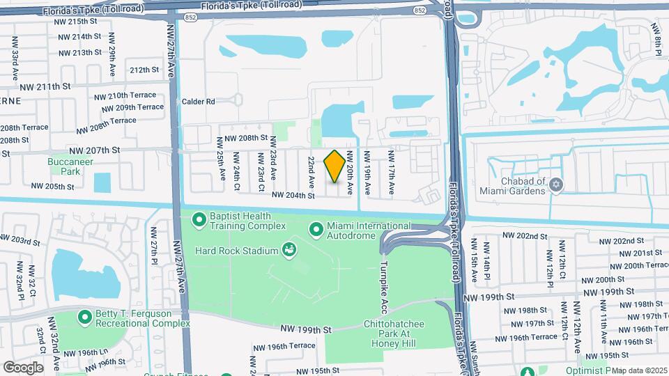20430 NW 20th Ct, Unit B21 Map and Location Details