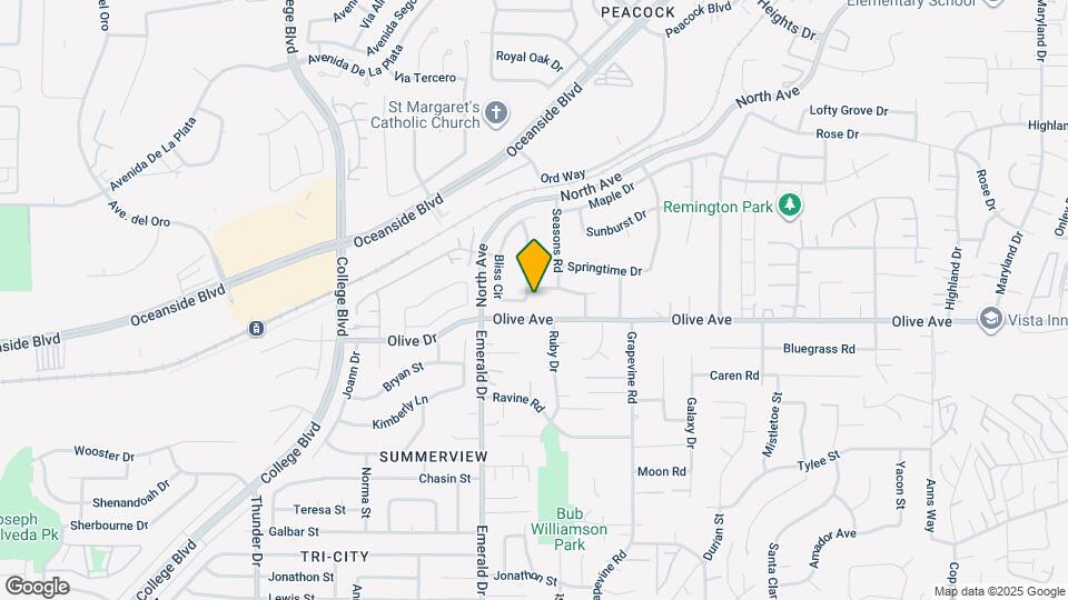 2305 Bliss Cir Map and Location Details