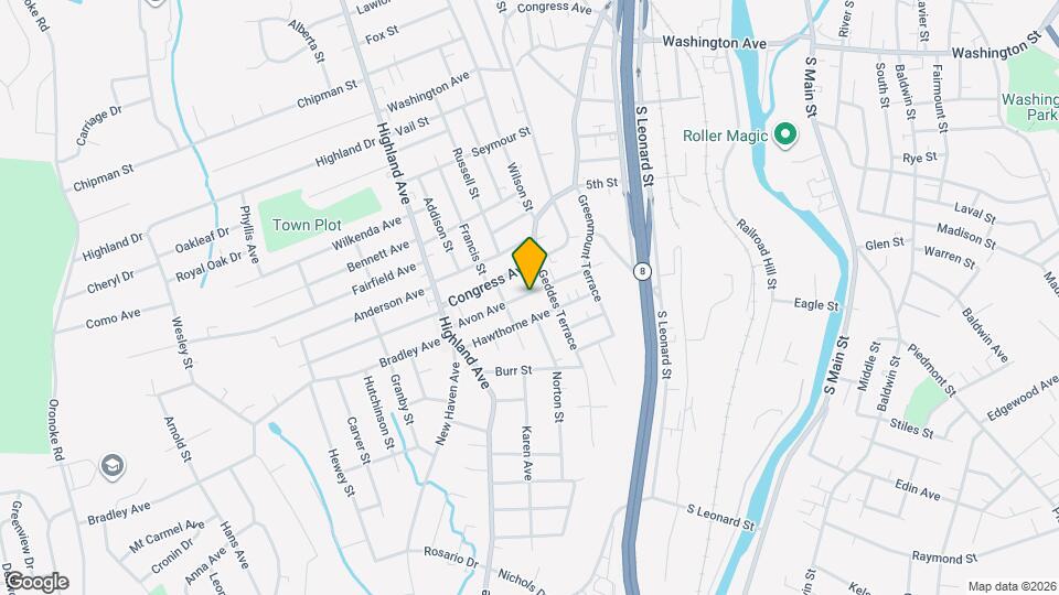 67 Avon Ave Map and Location Details