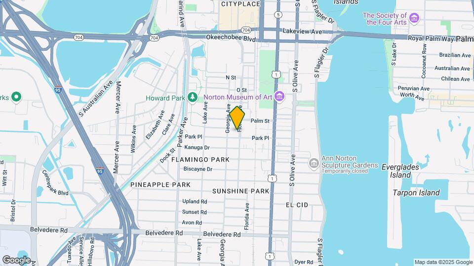 1711 Florida Ave Map and Location Details