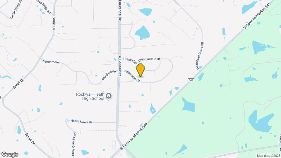 425 Chippendale Dr Map and Location Details