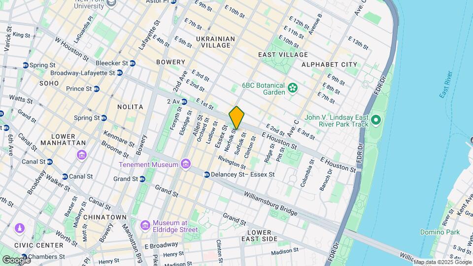 178 Norfolk St Map and Location Details