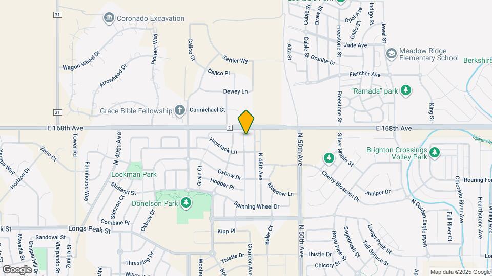 676 Hedgerow Way Map and Location Details
