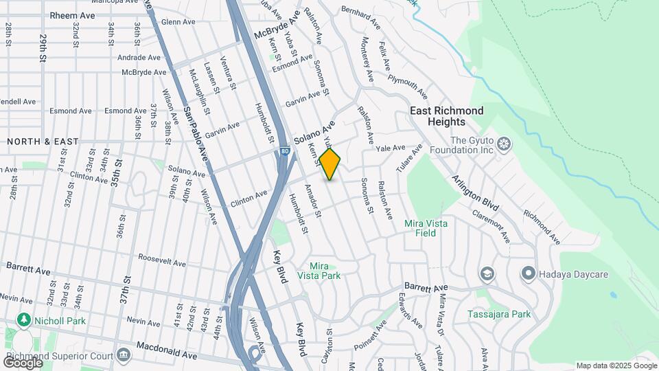 682 Kern St Map and Location Details