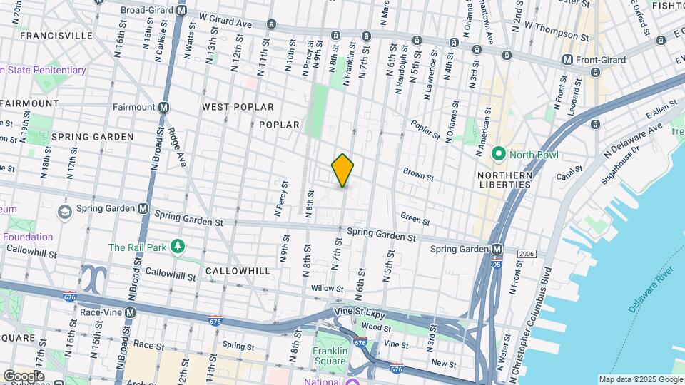628 N 7th St-Unit -B Mapa y Detalles de la Ubicación
