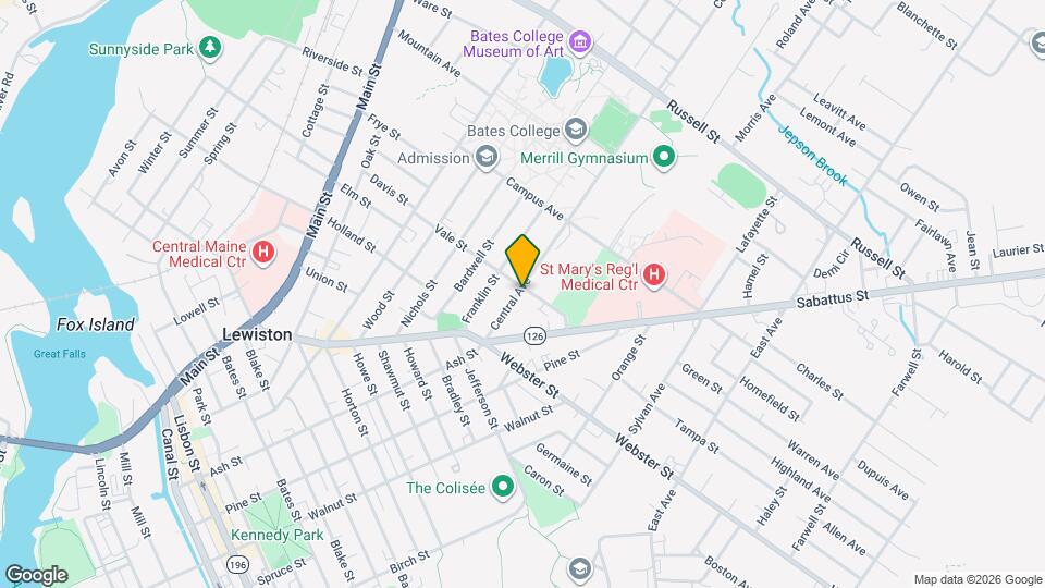 49 Central Ave Map and Location Details