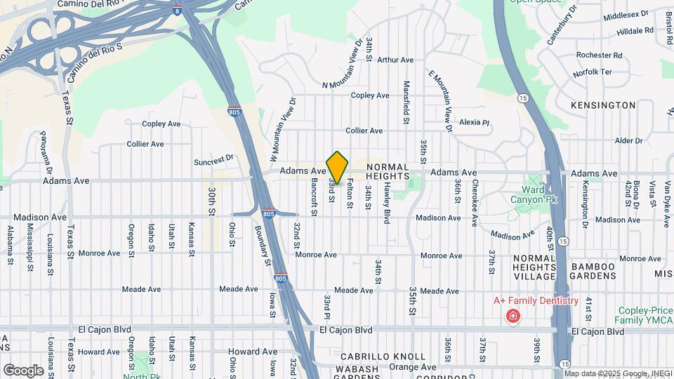 4655 33rd St Map and Location Details