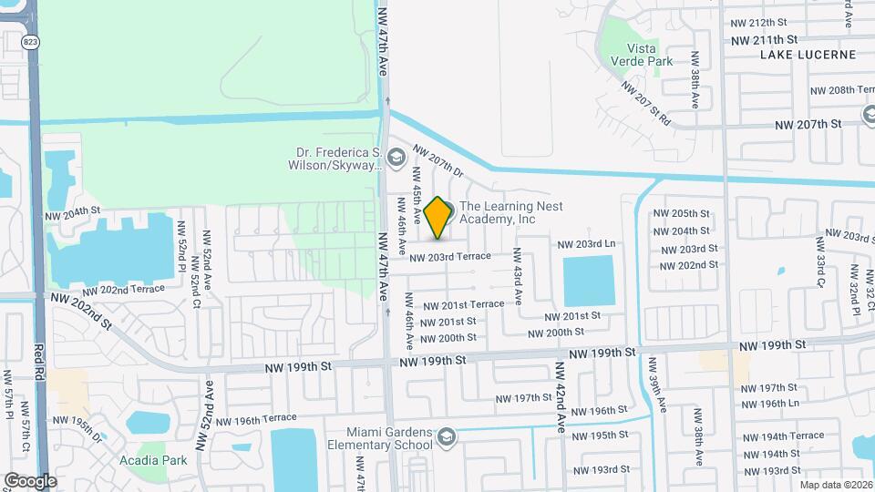 4462 NW 204th St Map and Location Details