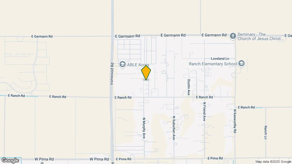 San Tan Vista 55+ Manufactured Home Community Map and Location Details