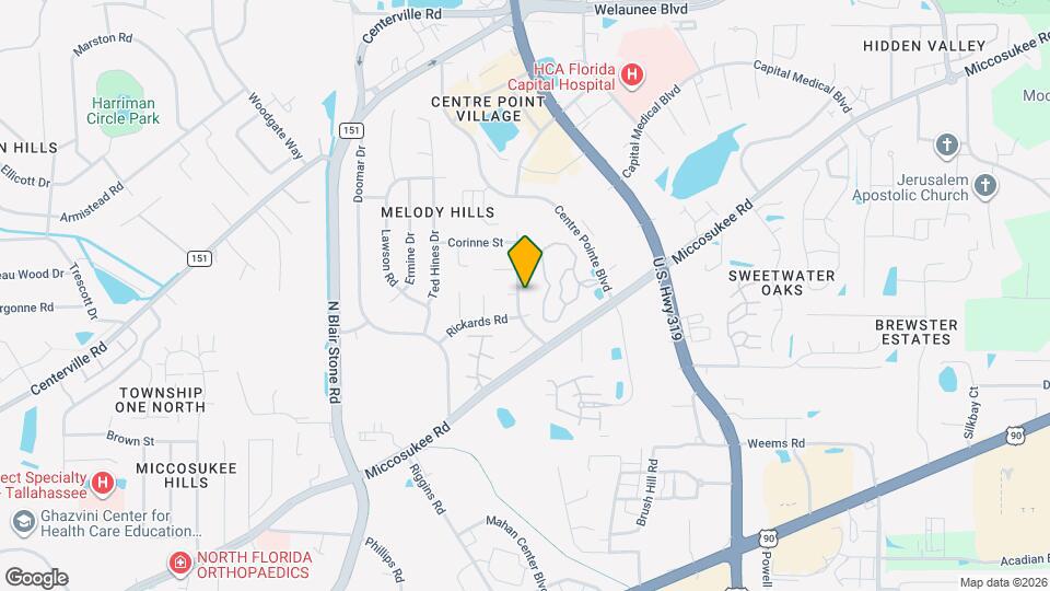 2021 Sandcastle Dr Map and Location Details