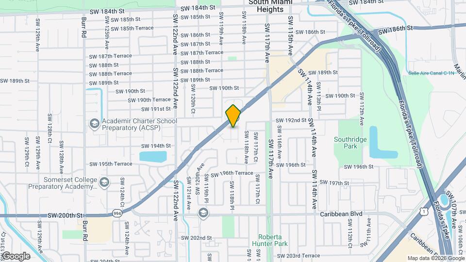 19259 SW 118th Pl Map and Location Details