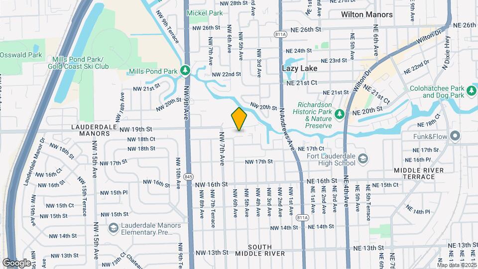 551 NW 18th St Map and Location Details