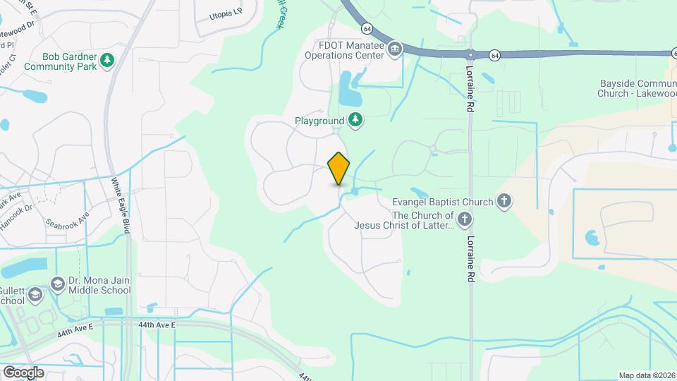 3806 Savanna Palms Ct Map and Location Details