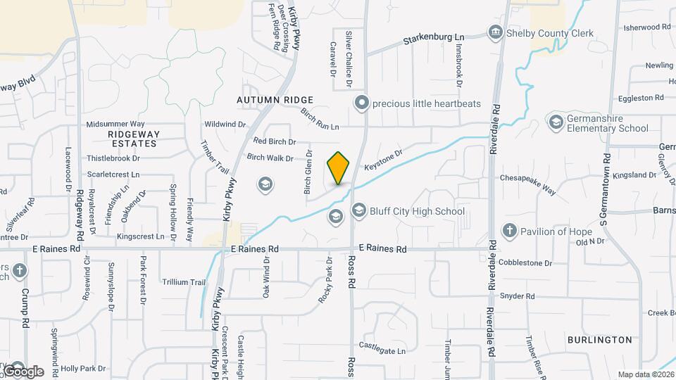 6667 Winding Birch Dr Map and Location Details