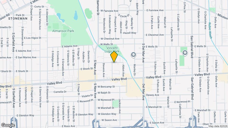 1506 Prospect Ave Map and Location Details