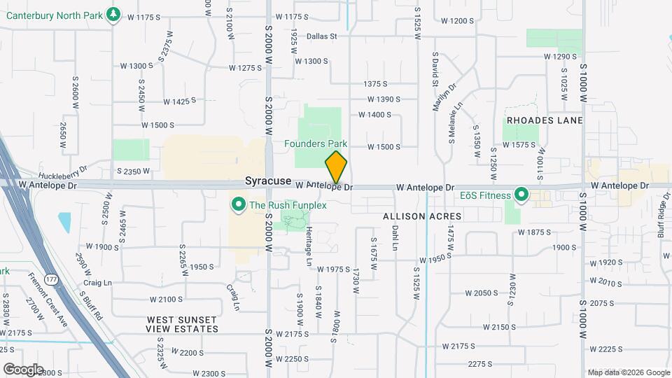 Shoreline Landing Mapa y Detalles de la Ubicación