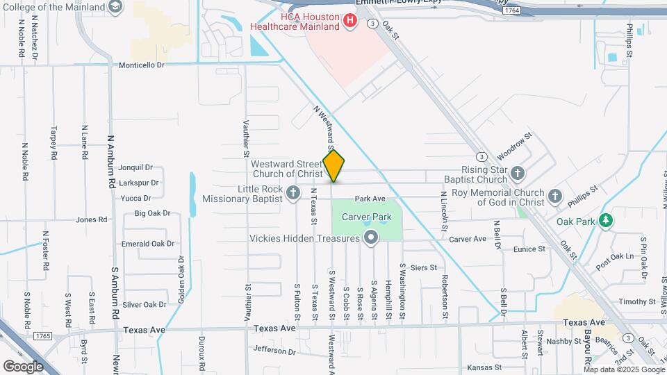 6817 Anderson St Map and Location Details