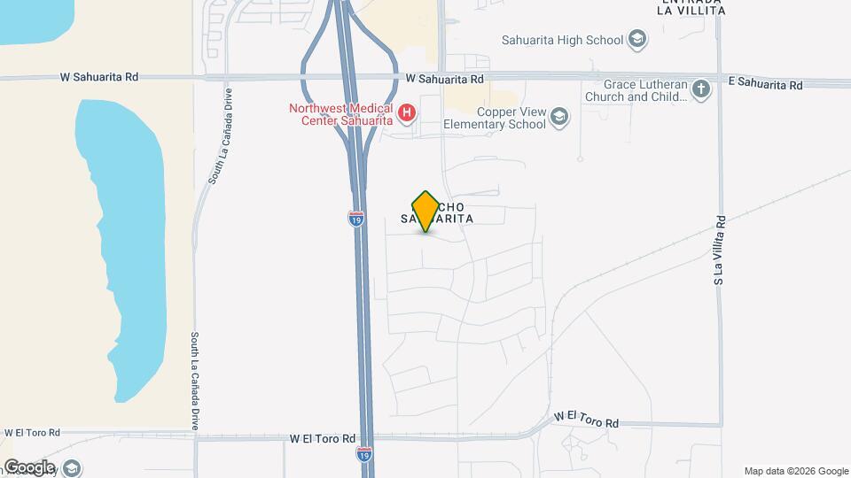 865 W Calle Falerno Map and Location Details