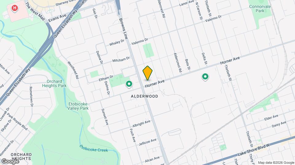498 Horner Ave, Unit 4 Map and Location Details