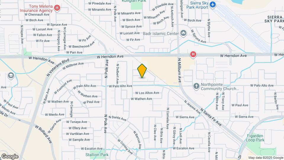 5202 W Fremont Ave Map and Location Details