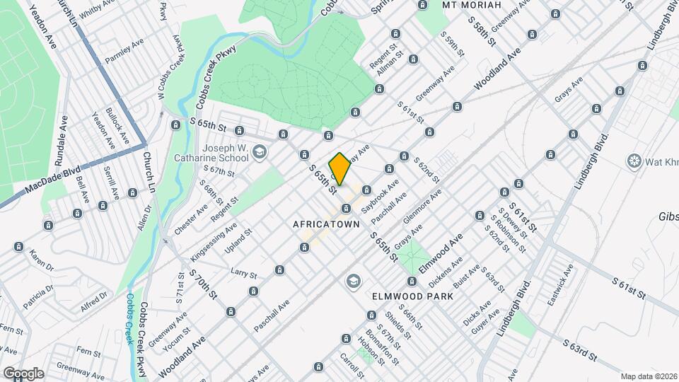 2127 S 65th St, Unit 2nd fl-2 bdrm Map and Location Details
