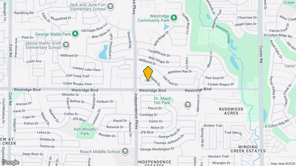 9908 Laurel Cherry Dr Map and Location Details