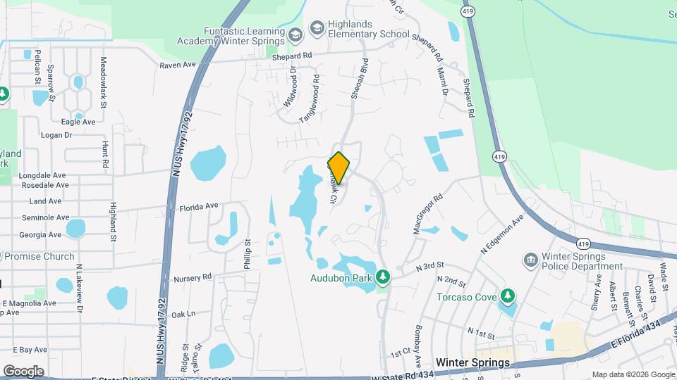 635 Nighthawk Cir Map and Location Details