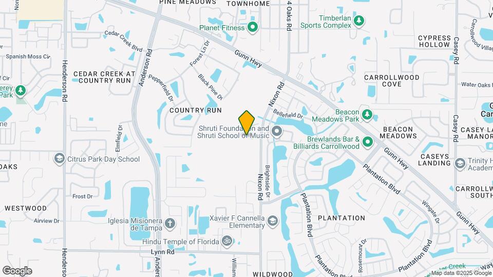 5440 Carrollwood Key Dr Map and Location Details