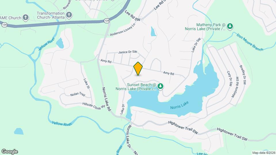 947 Lake Dr SW, Unit Unit B - Studio Map and Location Details