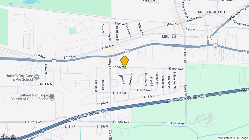 5103 E 10th Ave Map and Location Details