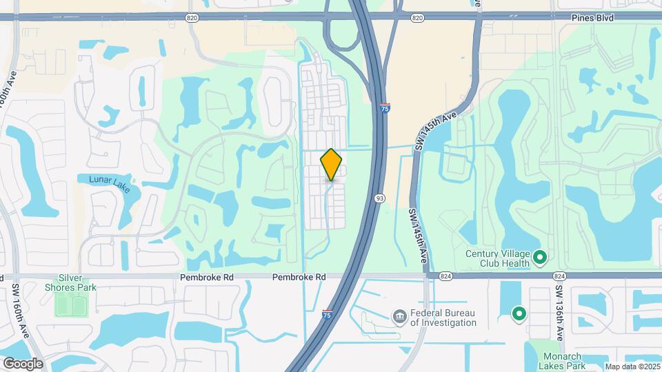 1205 SW 147th Ave Map and Location Details