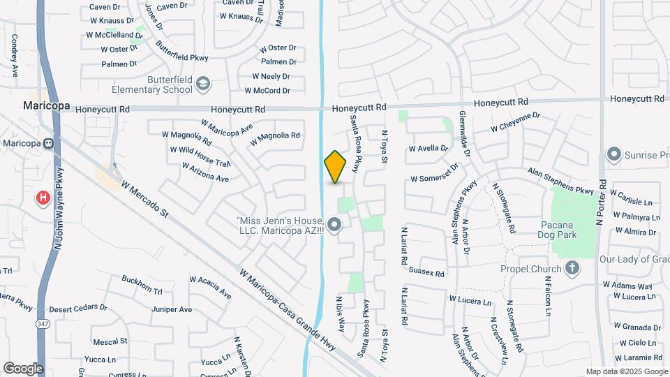 43009 W Kristal Ln Mapa y Detalles de la Ubicación