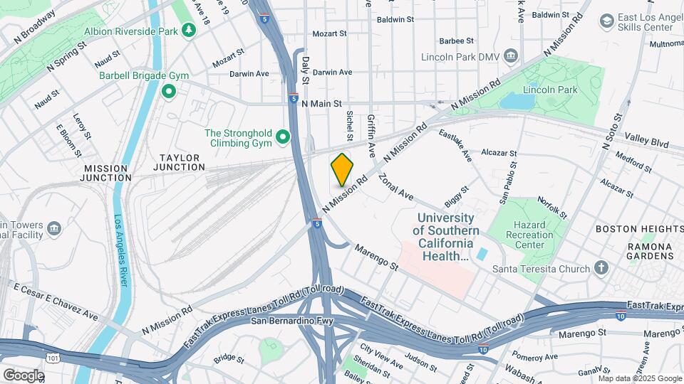 1143-1149 N Mission Rd Map and Location Details